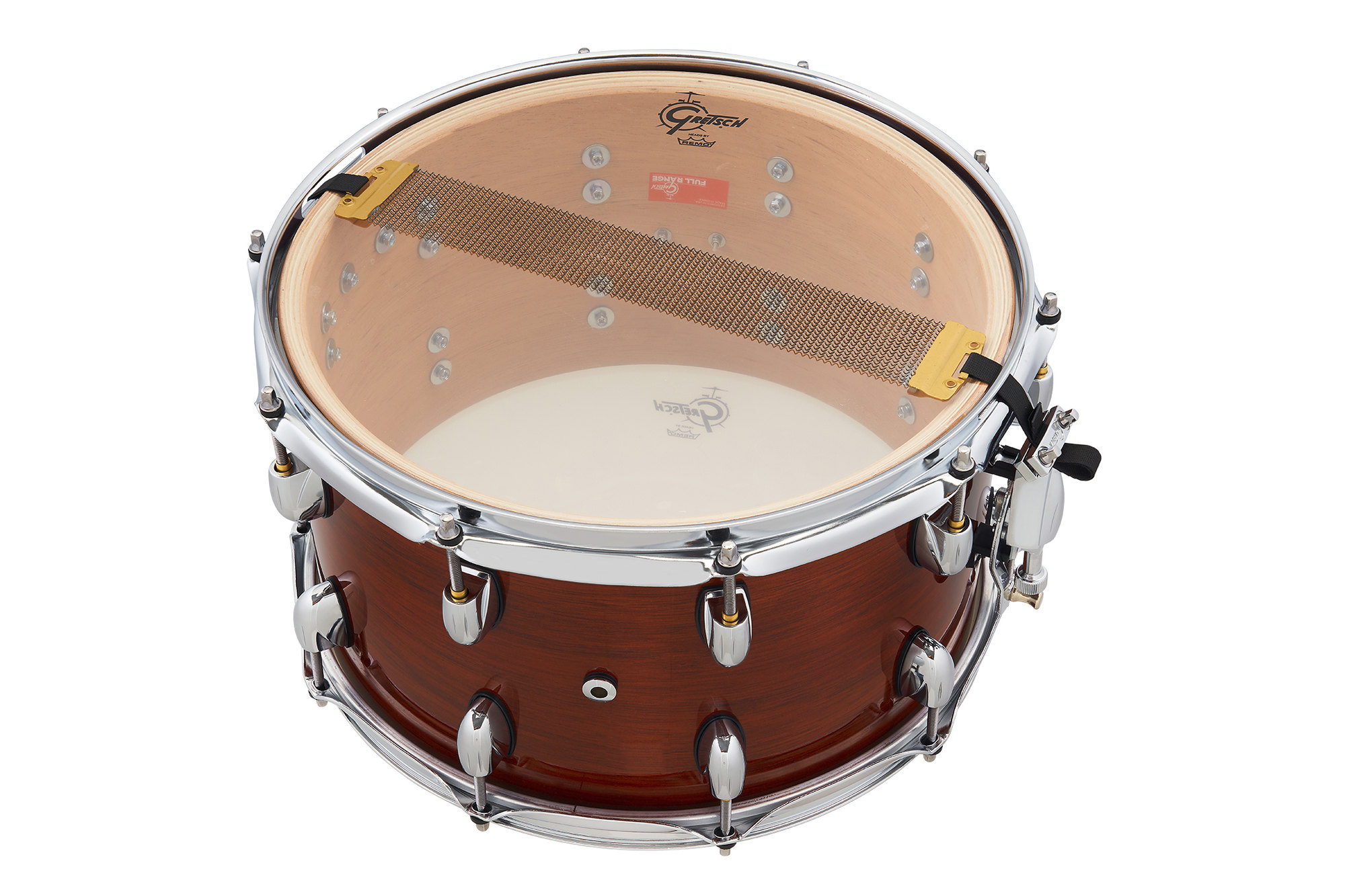 14x8" Snare Drum  Full Range Mahogany/Maple